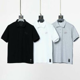 Picture of Fendi Polo Shirt Short _SKUFendiS-XL909320173